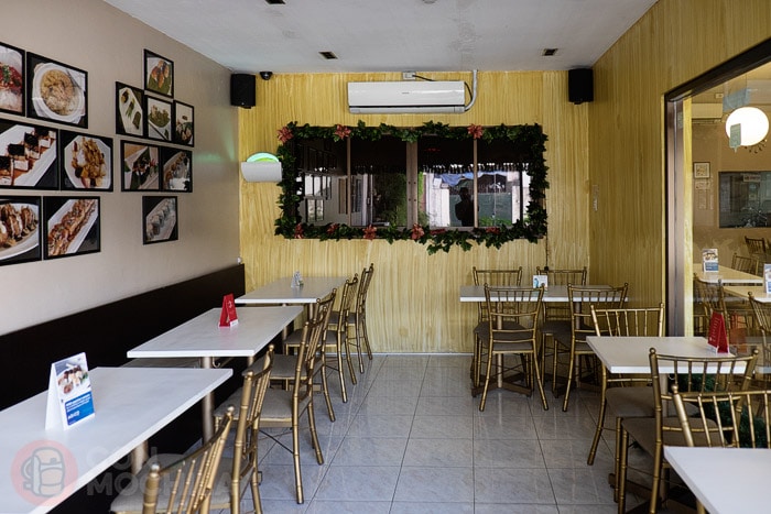 Interior del restaurante
