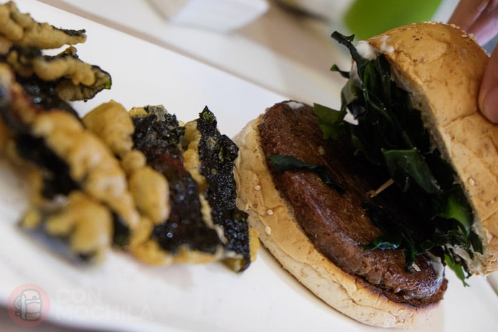 Samurai wakame burguer