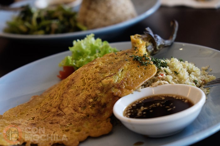 O con tortilla "Tortang Talong"
