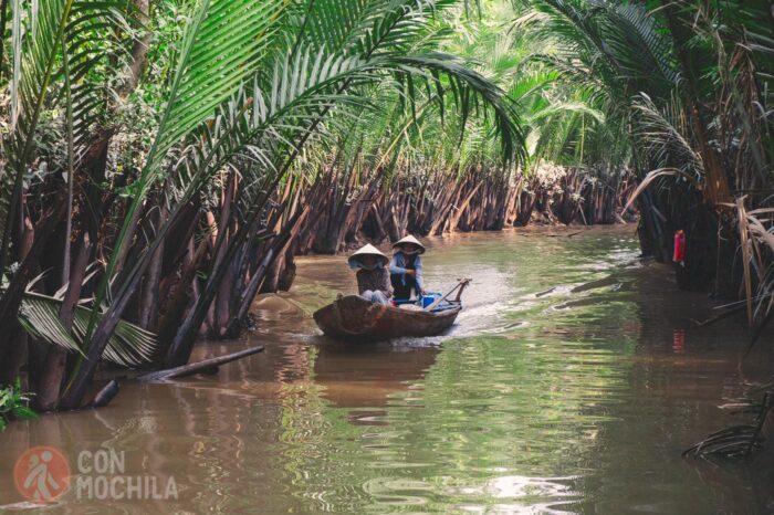 Imagen clásica del Delta del Mekong