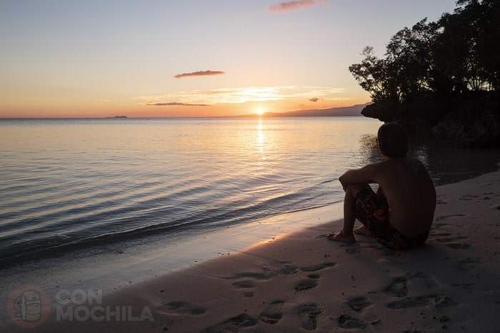 Puesta de sol en Paliton
