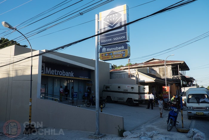 La oficina de Metrobank en Siquijor