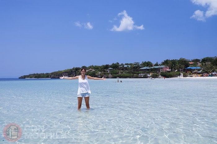 Bahía de Santiago en islas Camotes