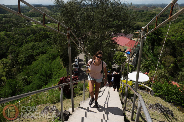 Subiendo al mirador