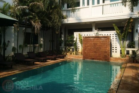 La piscina del hotel