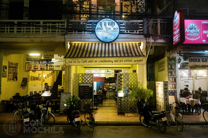 Joe to go, situado en una zona un poco más tranquila