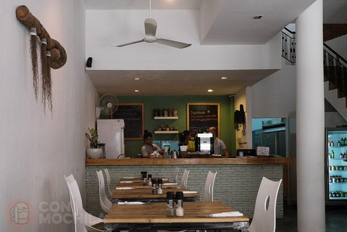 Interior del restaurante