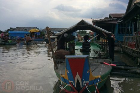 Pueblos flotantes del Tonle Sap