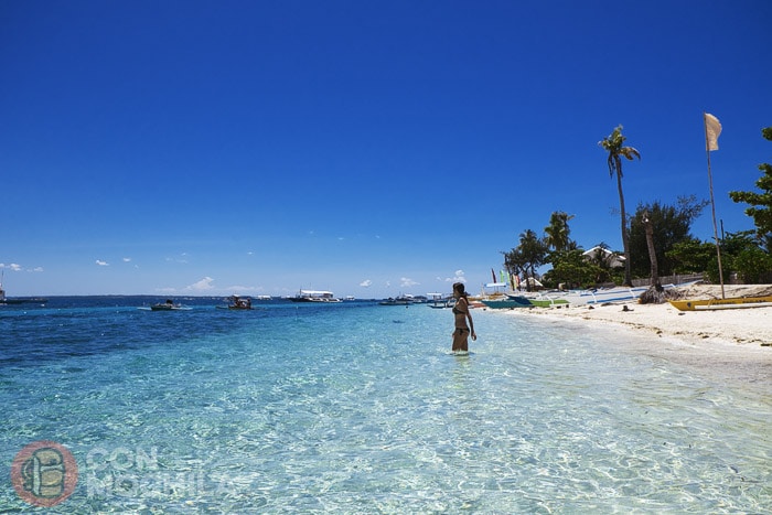 Zona más tranquila de Bounty beach