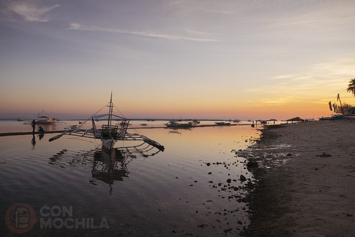 Atardecer en Malapascua