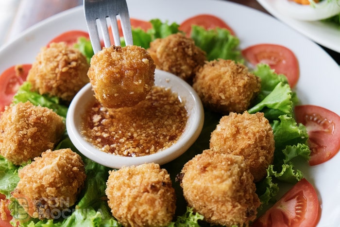 Tofu frito