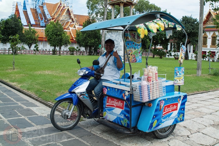 ¿Que no quedan helados de chocolate? Mai pen rai