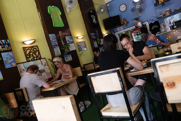 Interior del restaurante
