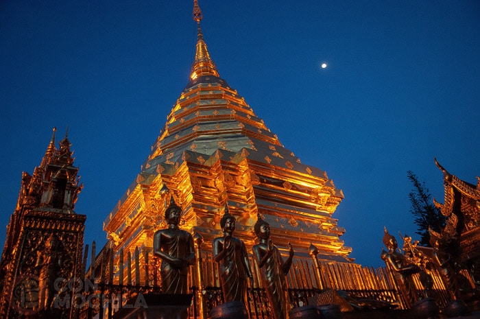 La estupa o chedi