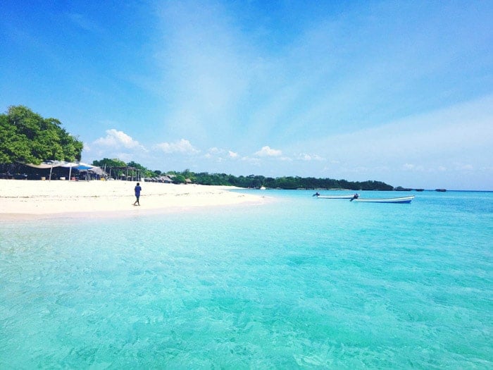 Itinerario de viaje a Tanzania: Paje beach, en Zanzíbar