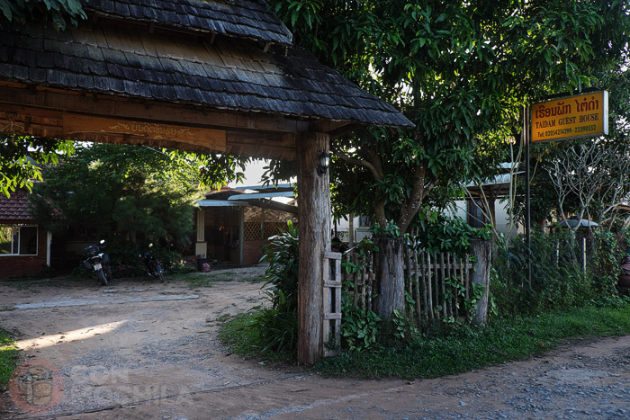Entrada a Taidam guesthouse