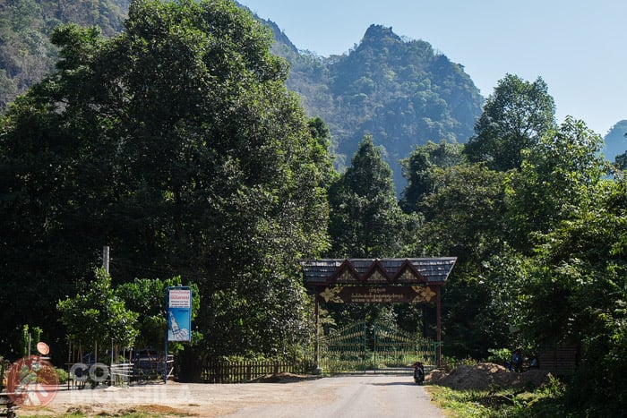 Entrada al parque
