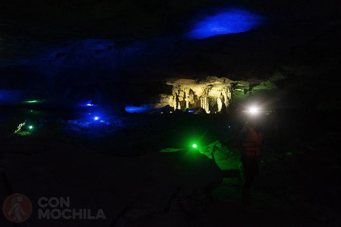La luz permite contemplar el lugar