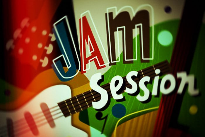 Una de esas "jam session"