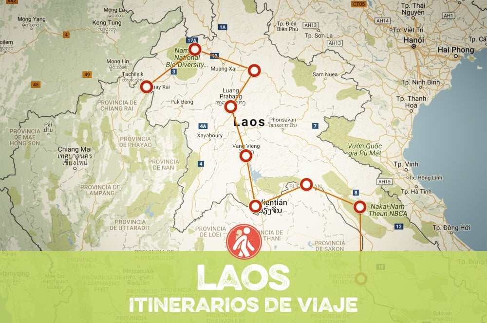 ITINERARIOS DE VIAJE A LAOS