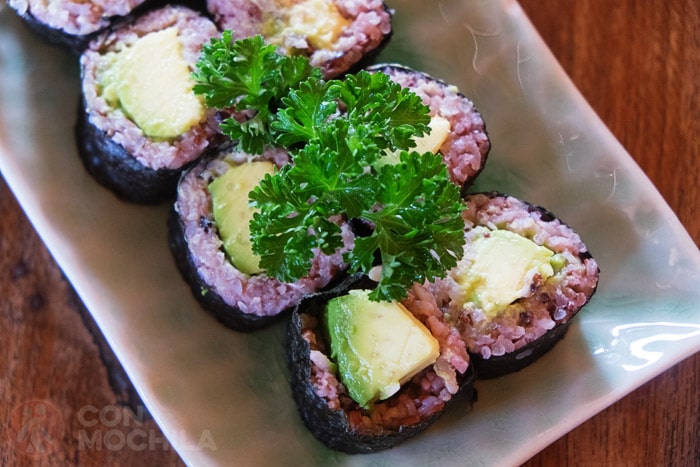 Makis vegetarianos