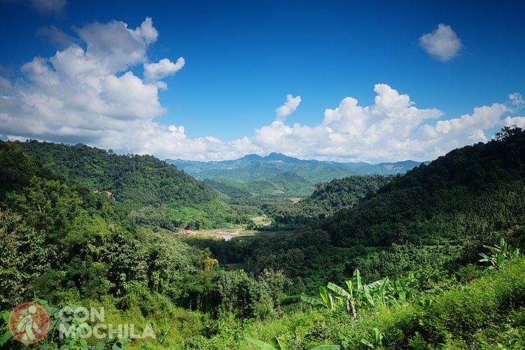 Uno de los bellos paisajes