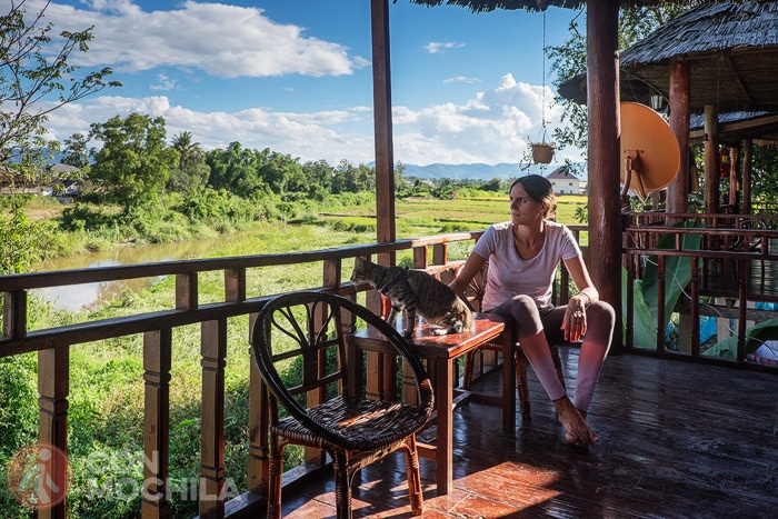 Songkran en Nong Khiaw