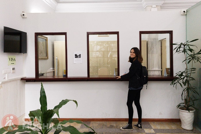Las ventanillas donde se gestiona el visado de Tailandia