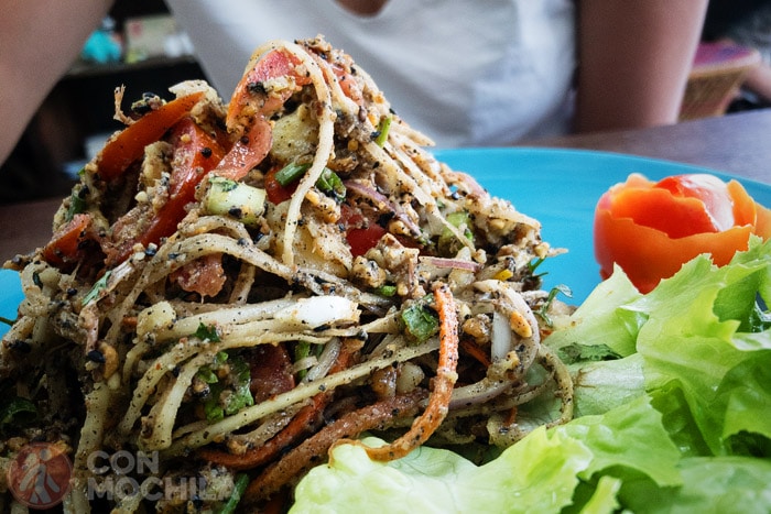 Ensalada de papaya