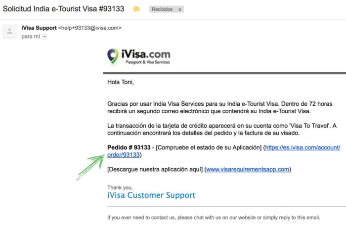 Otro mail de confirmación