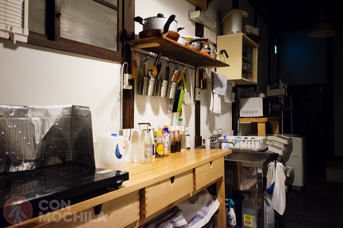 La pequeña pero útil cocina
