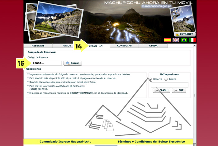 Busca tu reserva