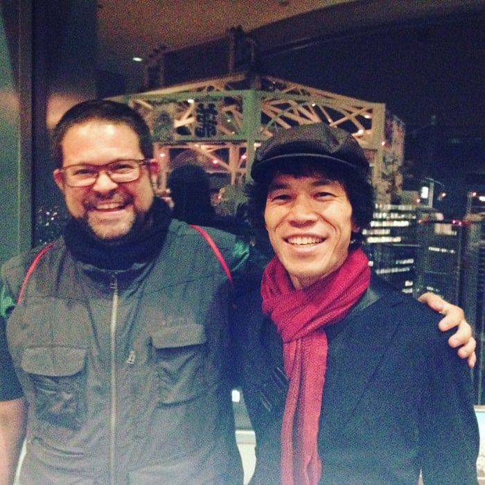 Reencuentro con Gaku (Tokyota) el la capital, después de 15 años.