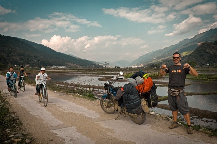 Recorriendo Vietnam en moto