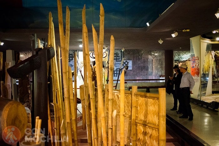 Interior de una de las salas del museo