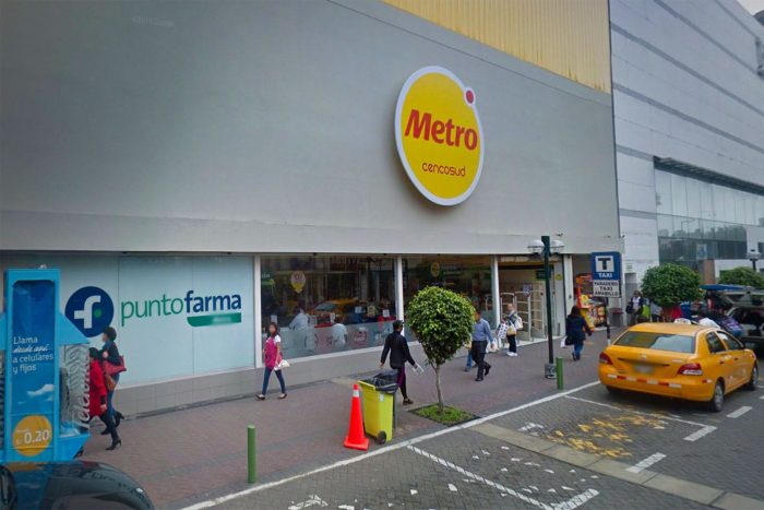 Supermercado Metro donde compramos la SIM