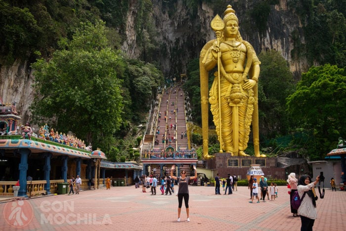 Las famosas Batu Caves de Kuala Lumpur