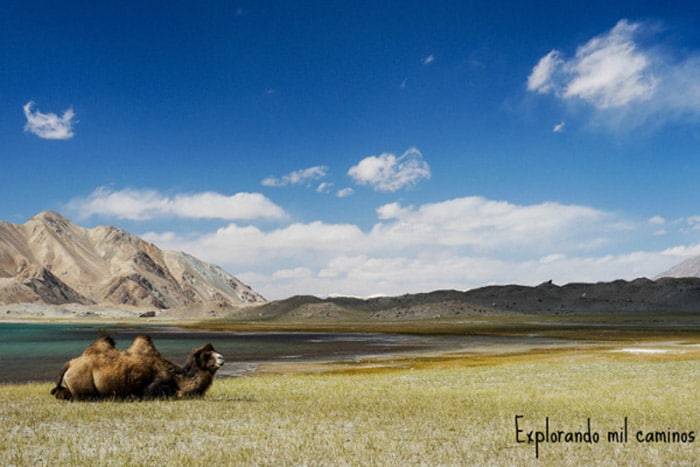 Lago Karakul, la parte más occidental China hasta donde llegamos