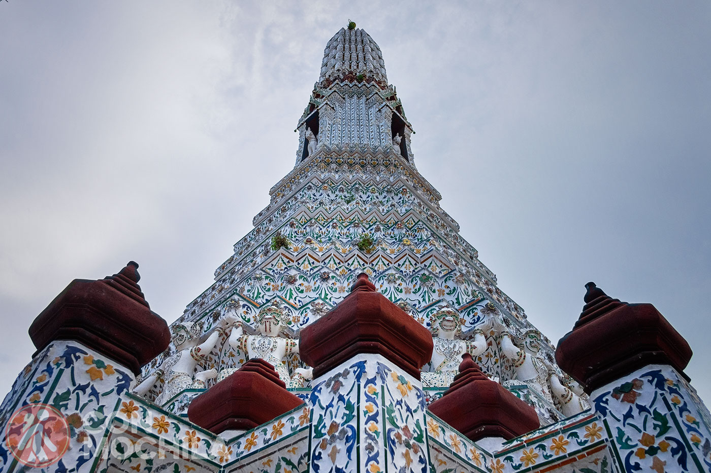 One of the temple towers
