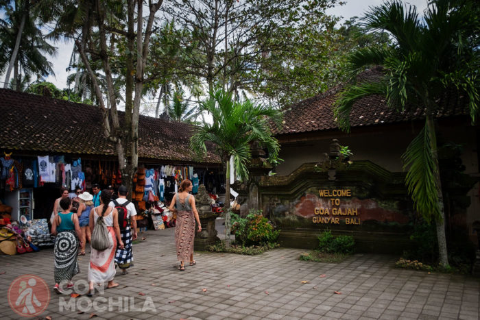 Bienvenido al templo Goa Gajah o Cueva del Elefanet