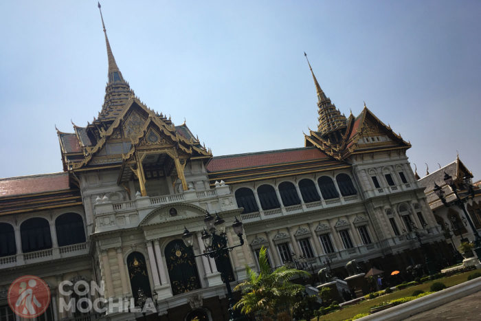 Chakri Maha Prasat Hall, en el Gran Palacio de Bangkok