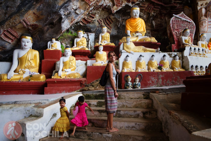 Bienvenidos a la Kaw Goon cave de Hpa-An