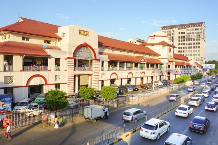 Mercado Boyoke Aung San de Yangon