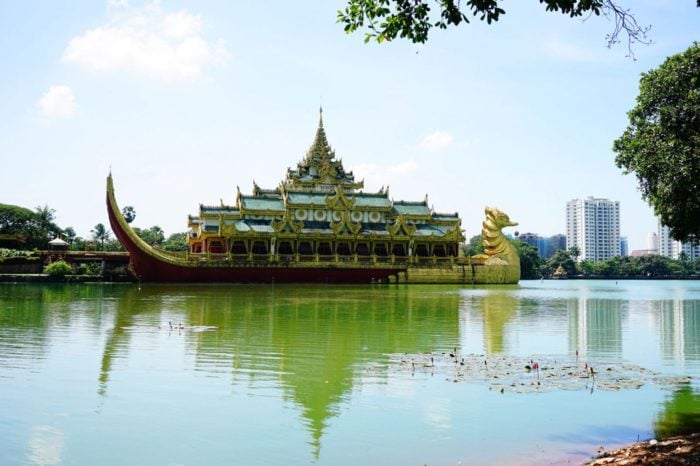 Lago Kandawgyi Yangon