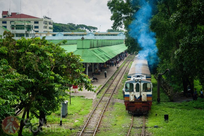 Tren circular de Yangon