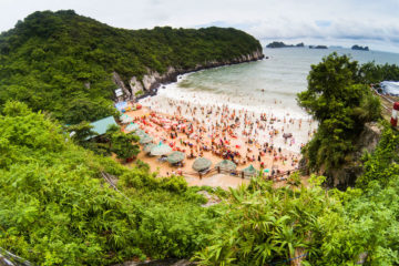 Guía de viaje Bahía de Halong Cat Co Beach