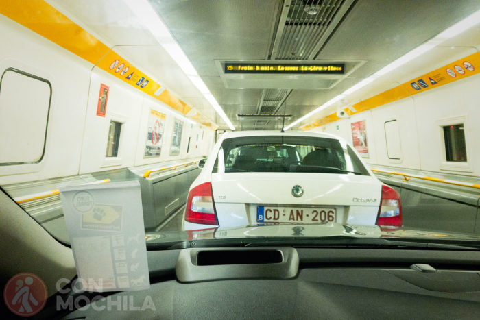¡Y a viajar por el túnel!