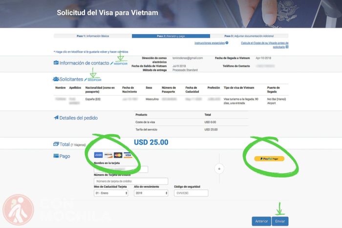 Preparado para el pago
