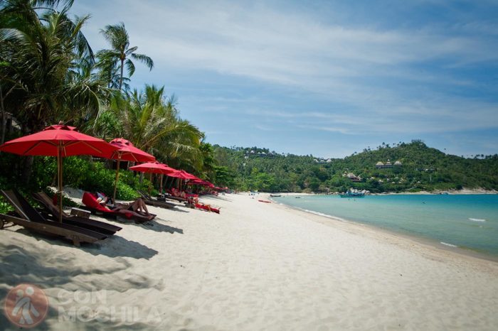 Guia de viaje Koh Phangan Ao Thon Nai Pan Beach