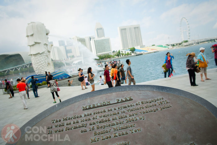 Merlion Park en Singapur